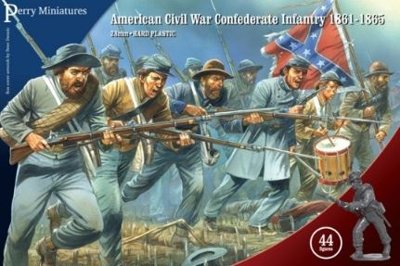 AMERICAN CIVIL WAR CONFEDERATE INFANTRY 1861-65