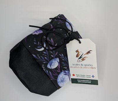 AMETHYST MOON - DICE BAG - SMALL
