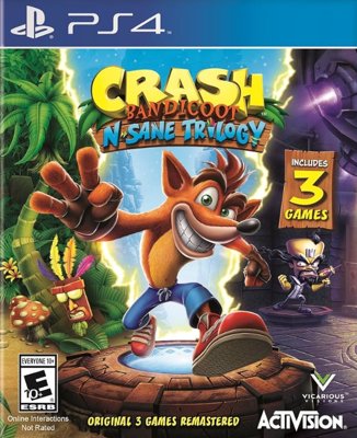 CRASH BANDICOOT N SANE TRILOGY (USED)
