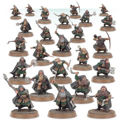 DWARF RANGERS (24 PLASTIC)