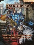 ADVANCED PLAYER'S GUIDE CHARACTER SHEETS