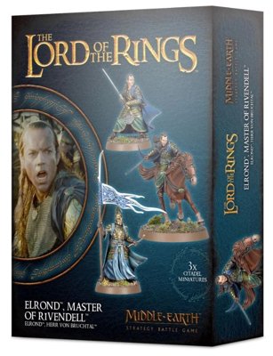 ELROND - MASTER OF RIVENDELL (3 PLASTIC)