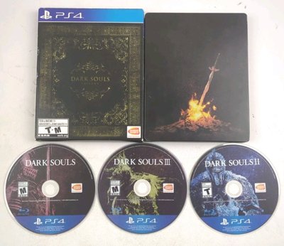 DARK SOULS TRILOGY [STEELBOOK] (USED)