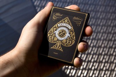 ARTISAN BLACK THEORY 11 PLAYING CARDS