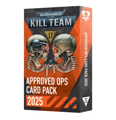 APPROVED OPS CARD PACKS 2025
