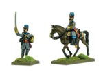 CONFEDERATE OFFICERS ADVANCING (FOOT AND MOUNTED) A