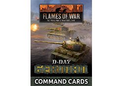 D-DAY GERMAN COMMAND CARDS