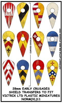 EARLY CRUSADES SHIELD DESIGNS 11