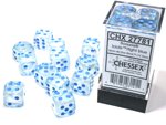BOREALIS 12D6 ICICLE/LIGHT BLUE LUMINARY (16MM)